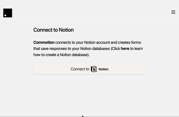 Connect to Notion